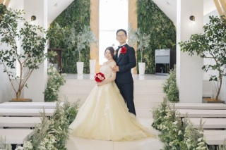 カラードレスPick Up！｜ふんわりと優しく☀パステルイエローのドレス