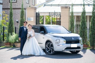 撮影アイデア|愛車と一緒にフォトウェディング♪