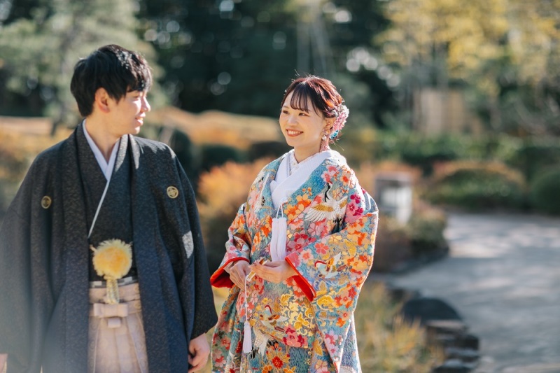 和装紹介｜どっちが気になる？水色ベースの色打掛徹底比較！