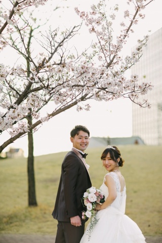 桜と一緒に…♡