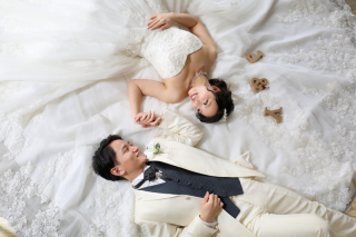 寝ころびショット