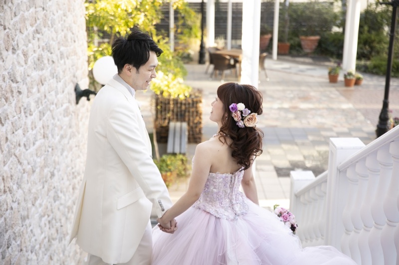 大きな階段で…☆