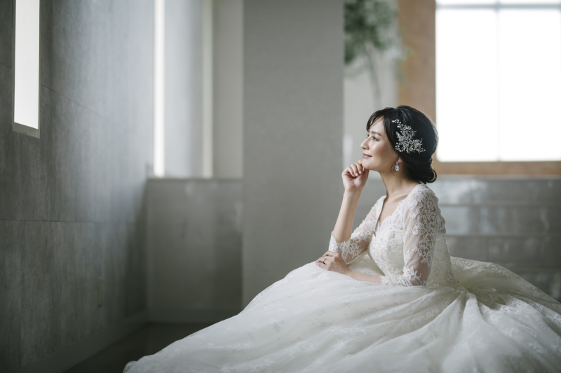 新婦様の素敵なソロショット