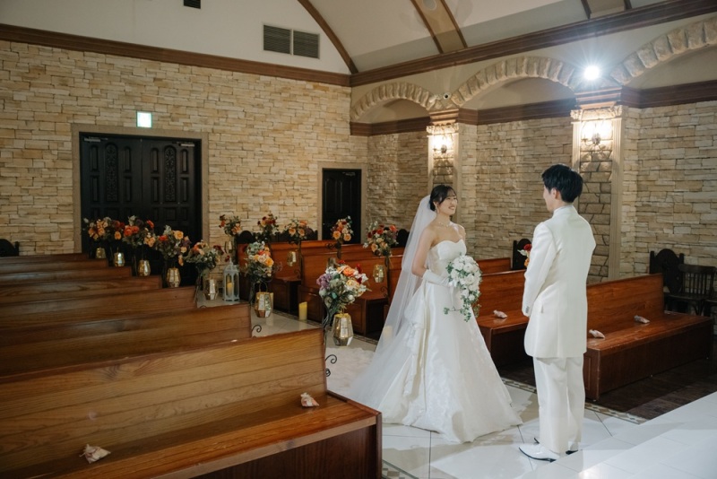 お客様レポート｜カラードレス&カラードレス&挙式風セレモニー◇スタジオ