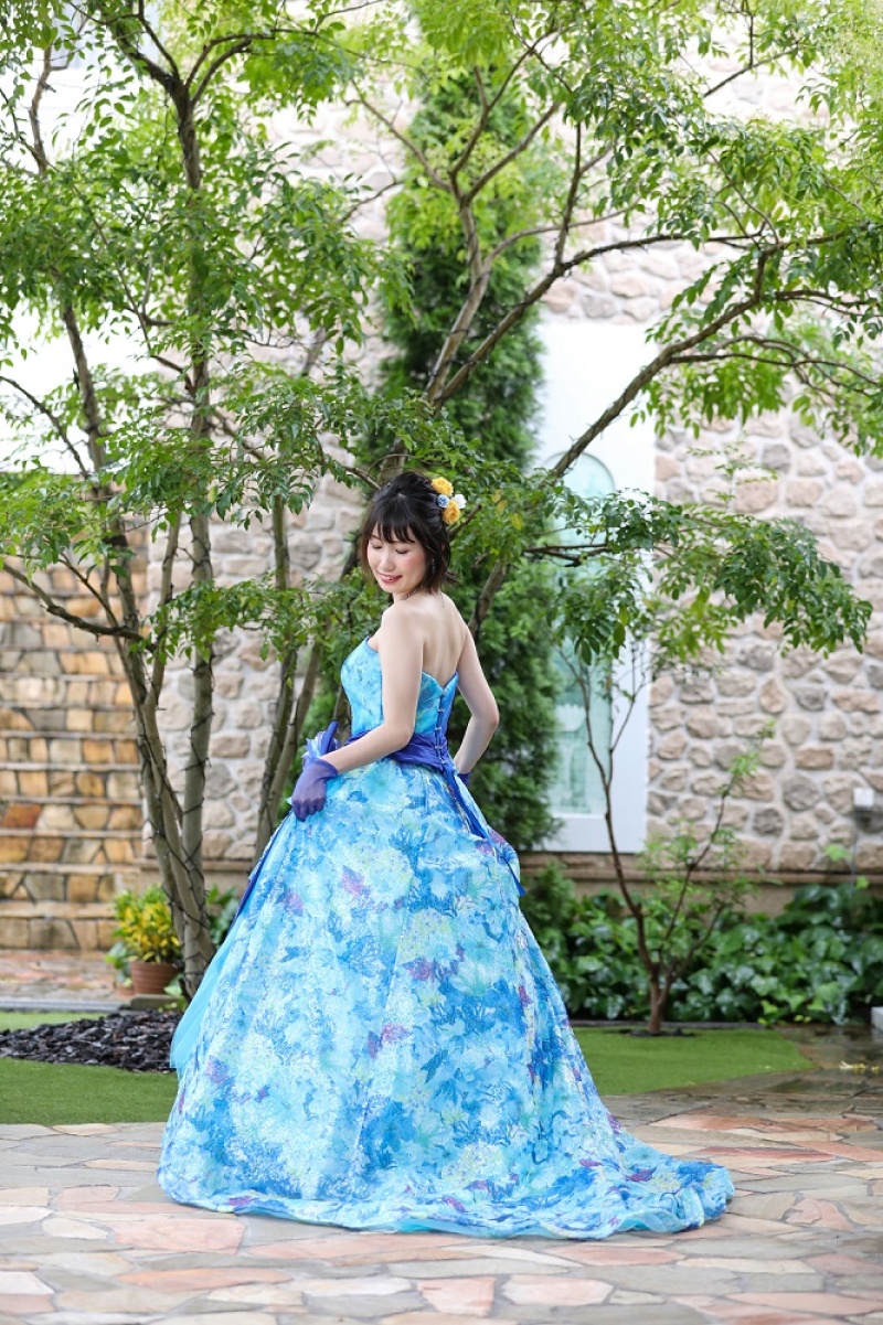 華やかなカラードレス♫