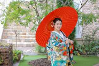 和装コーディネート紹介｜さわやか元気に♡POPなコーデ