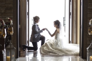 プロポーズ風のショット♡