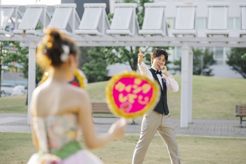 推しフォトW|本人不在の結婚式!?推しキャラと結婚式!?フルールで実現しよう!