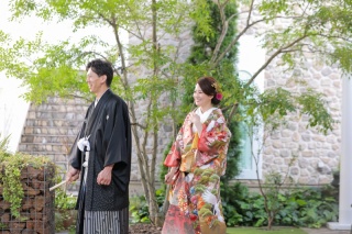 和装でファーストミート♡