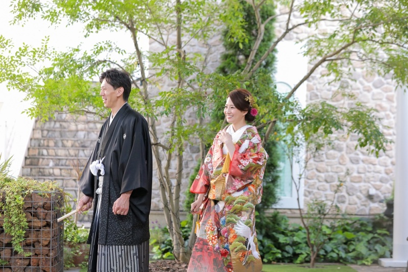 和装でファーストミート♡