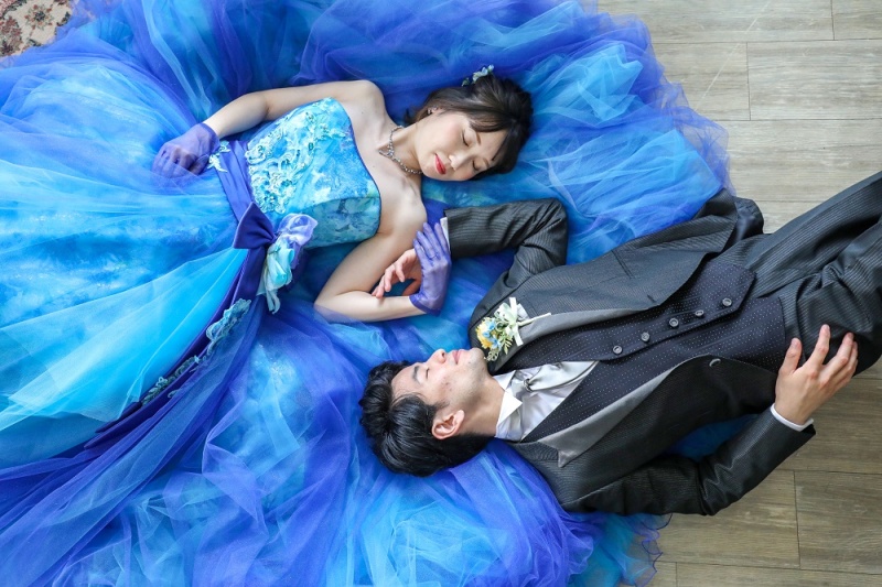 華やかなカラードレス♫