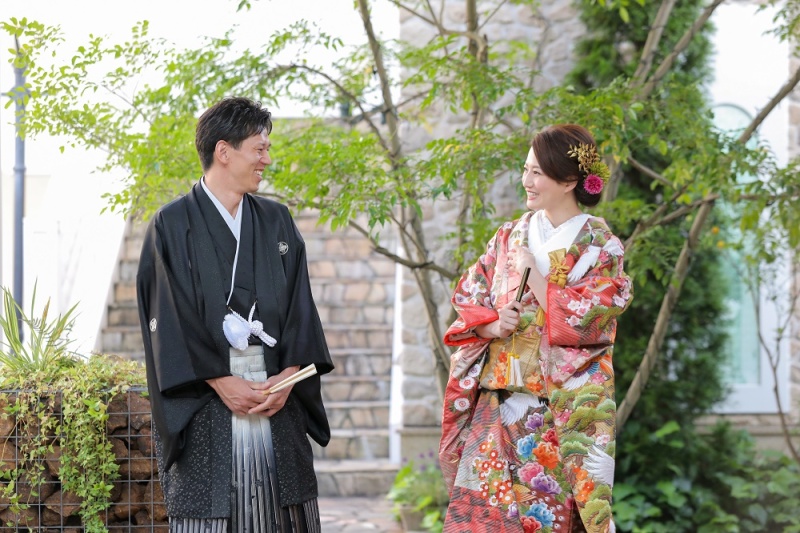 和装でファーストミート♡