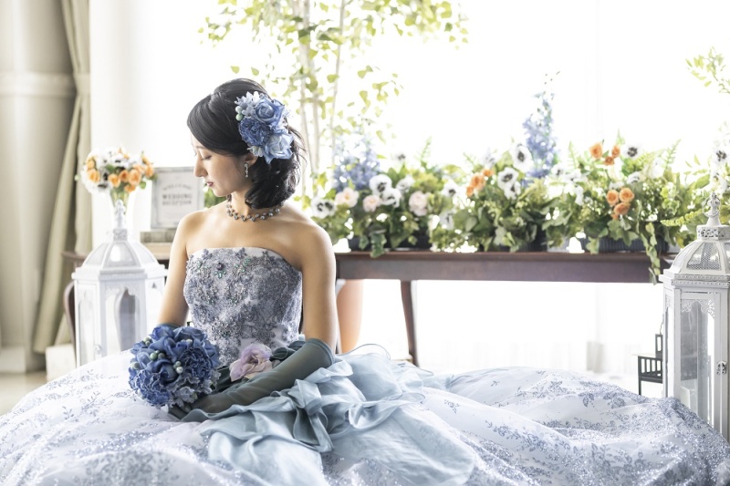 華やかなカラードレス♫