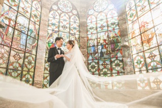 韓国フォト×本格チャペルの究極の組み合わせ