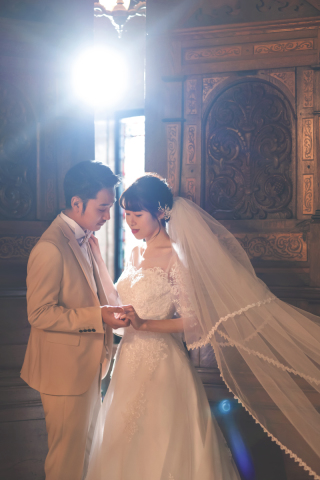 洗練されたフォトウェディング