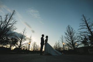 東京駅 シルエット