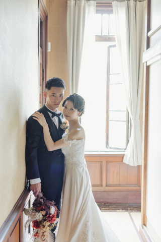 歴史ある西洋館での前撮りロケ