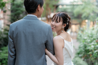 振り向きカット