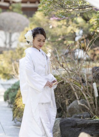 高幡不動尊でのロケ