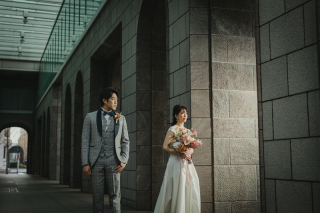 お二人で光を浴びて