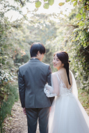 振り向きカット