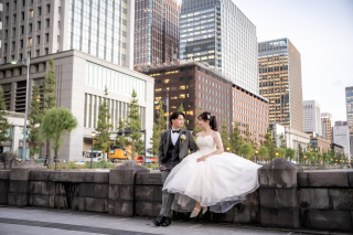 東京駅ロケーション撮影 ブライダル前撮り