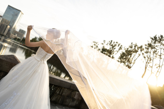 ベールのお貸出 ロケーション撮影