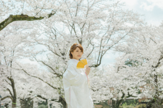 ご新婦様お一人姿