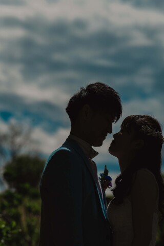 シルエット写真