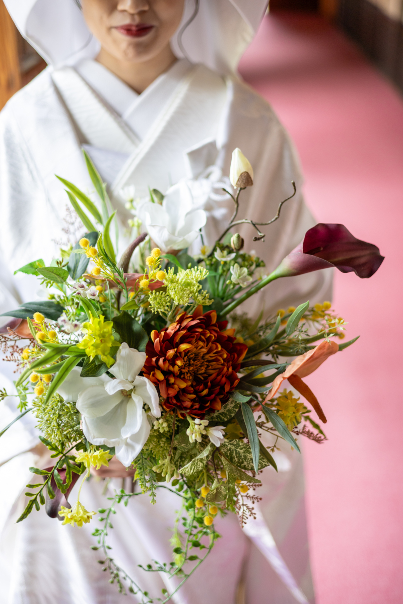 和装 &times; ブーケ♪