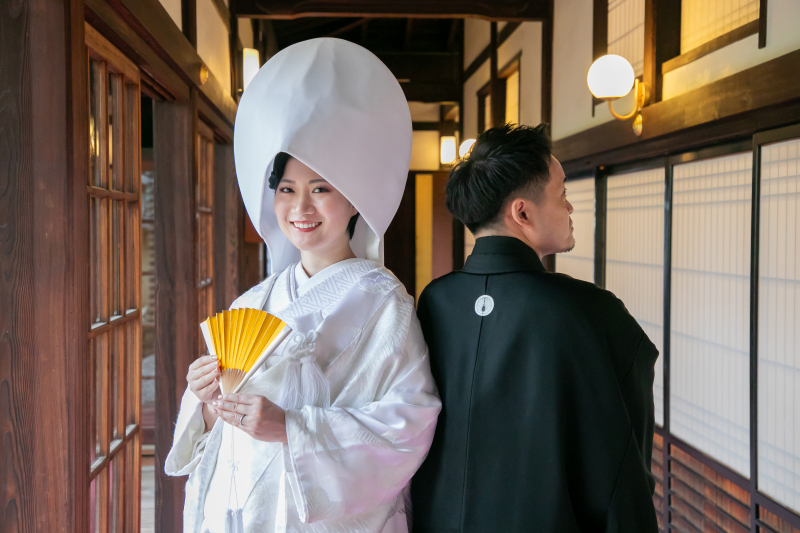 参集殿前廊下でのお写真★