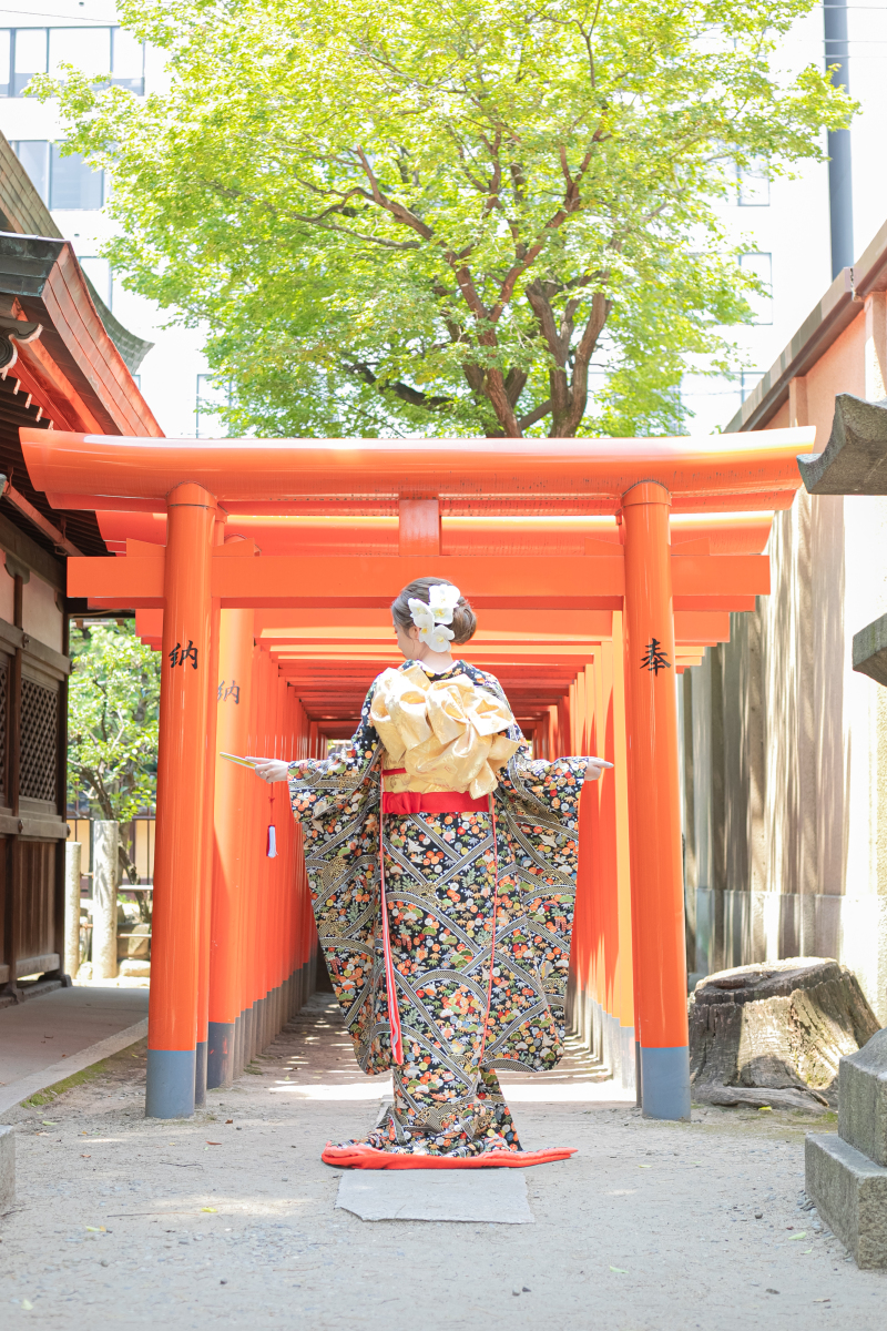 引振袖も人気です!