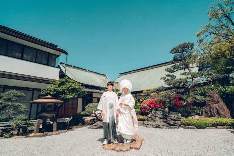 白無垢×綿帽子