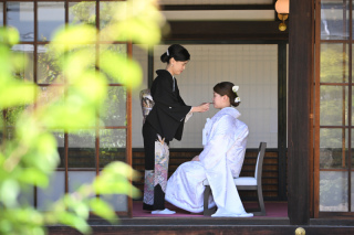 想いのこもった紅差しの儀^^