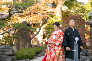 お庭で素敵なお写真を♪