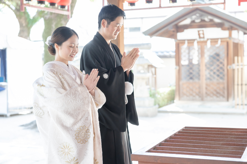 神社ならではの”参拝ショット”
