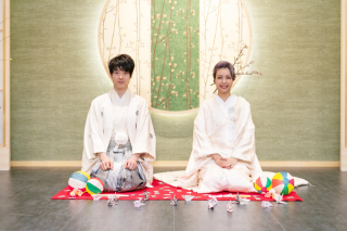 雨天の場合は「梅の間」の撮影も♪