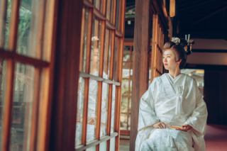 花嫁様のソロショット！