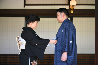 お母様からの最後の身支度