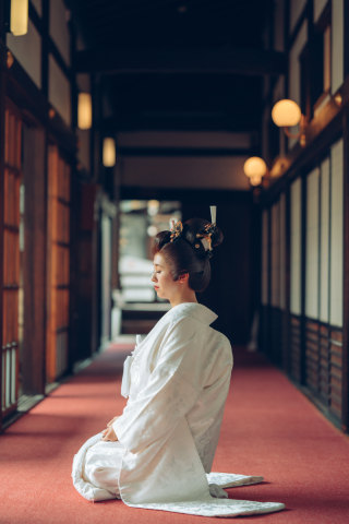 古式ゆかしい鬘(かつら)スタイル♪