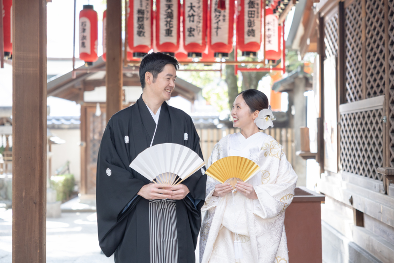 境内で撮影も