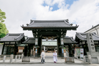 大阪天満宮 大門前撮影♪