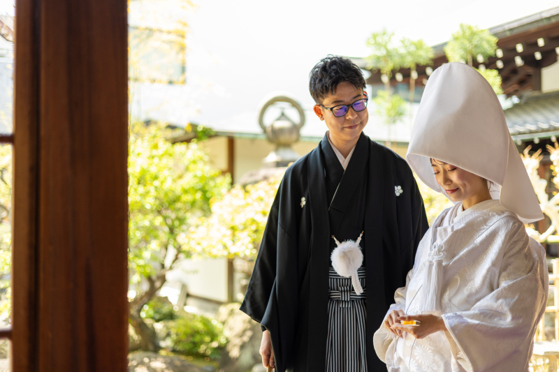 日本庭園をバックに♪