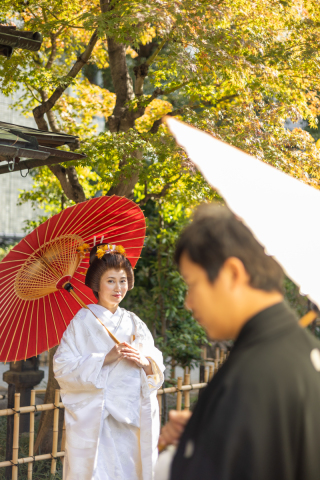 白無垢×文欽高島田