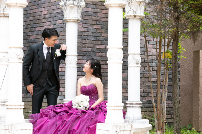 ◆衣装のご紹介◆フォーマルかつ洗練されたRANWEDDINGのブラックタキシード