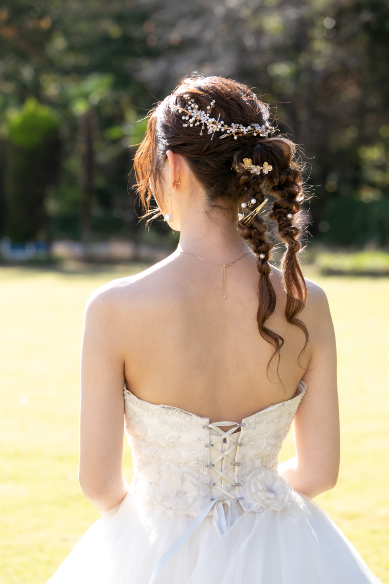 髪型を決めるのにお悩みの花嫁様へ