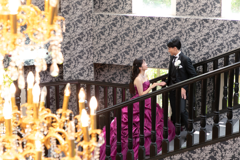 ◆衣装のご紹介◆フォーマルかつ洗練されたRANWEDDINGのブラックタキシード