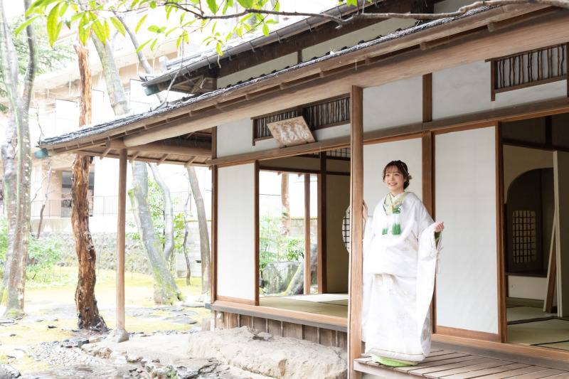  ◇ロケの魅力を解説！◇和室と日本庭園どちらも叶うお茶室撮影
