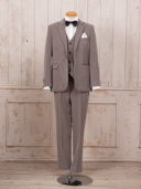 ◆衣装のご紹介◆流行のアースカラーRANWEDDINGのタキシード