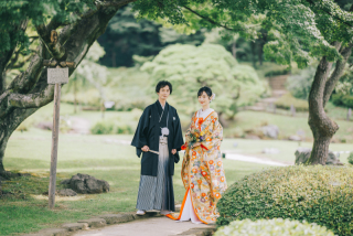 肥後細川庭園ロケーション撮影